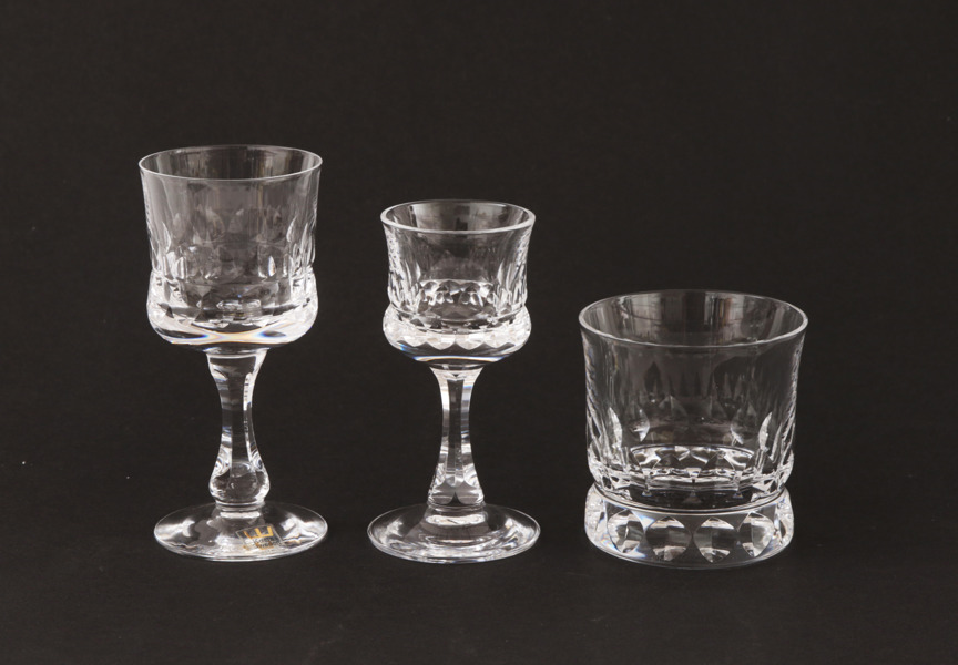 Glasservisdelar, "Prince", Göran Wärff för Kosta