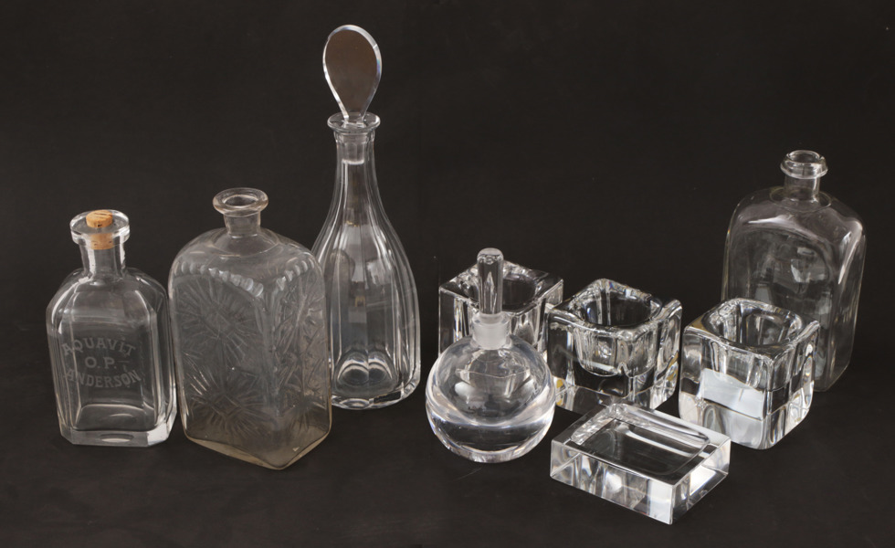 Glas och kristall 9 delar