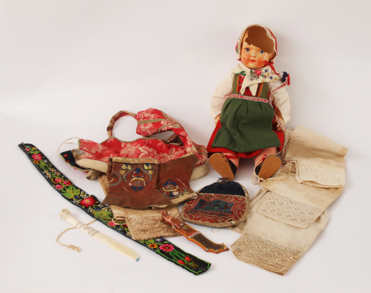 Parti dräktdelar, m.m.