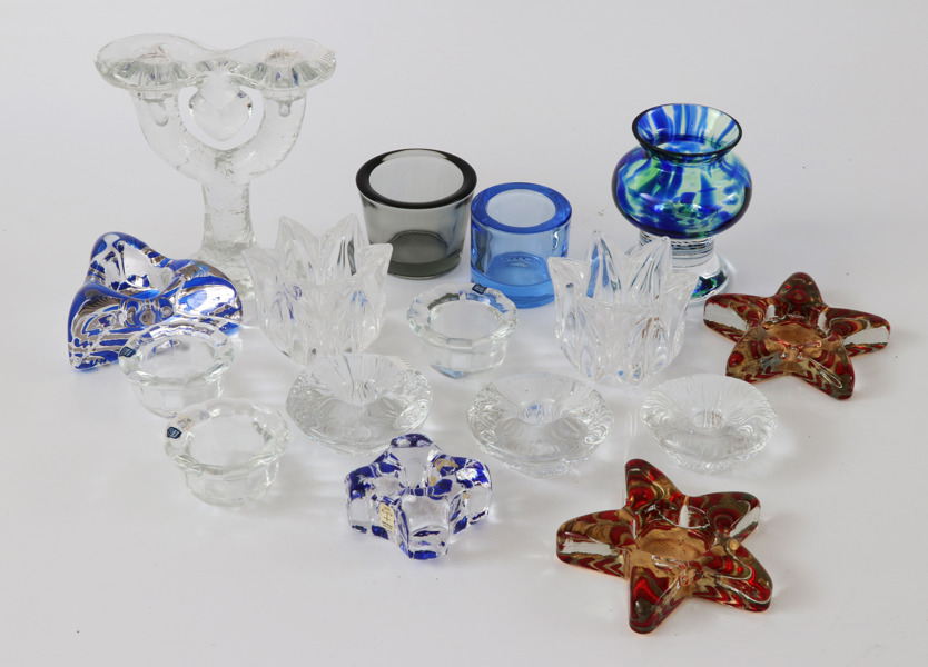 Glas 16 delar, bl.a. Iittala, Arabia