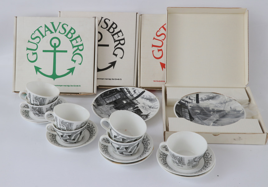 Servisdelar, "Domnarvet", Gustavsberg