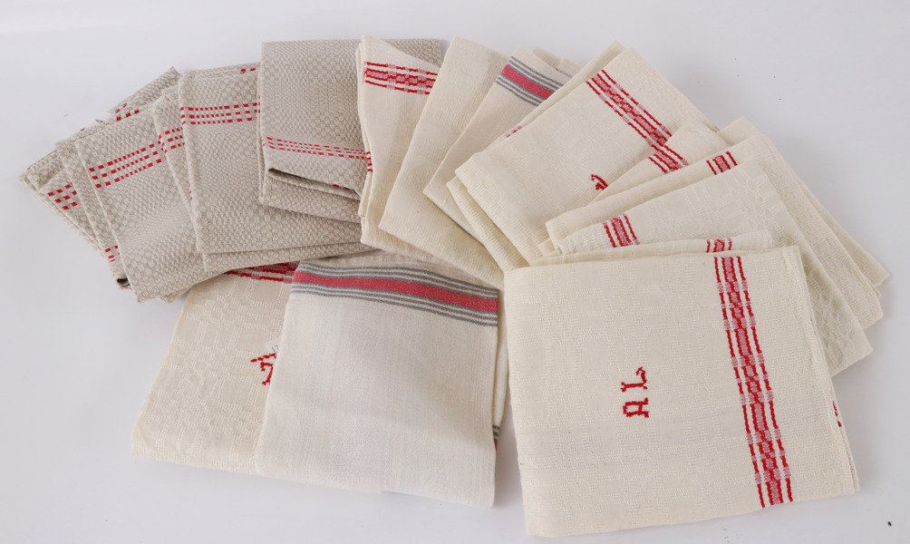 Parti handdukar i linne