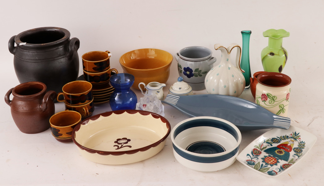 Parti glas och keramik