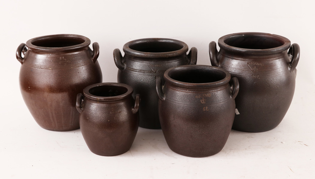 Syltkrukor 5st, Höganäs