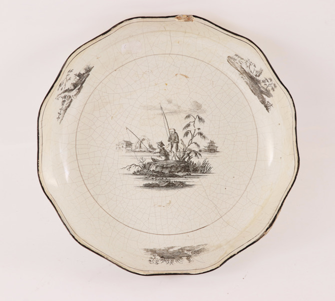 Skål, rokoko, Marieberg, daterad 28/11 (17)68