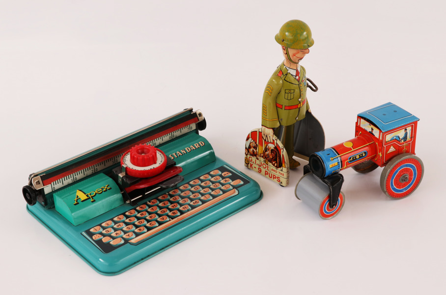 Plåtleksaker 3 delar