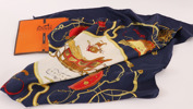 Scarf, "Springs", Hermès, Paris