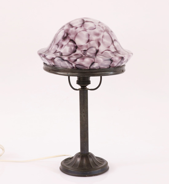 Bordslampa, 1900-talets första hälft