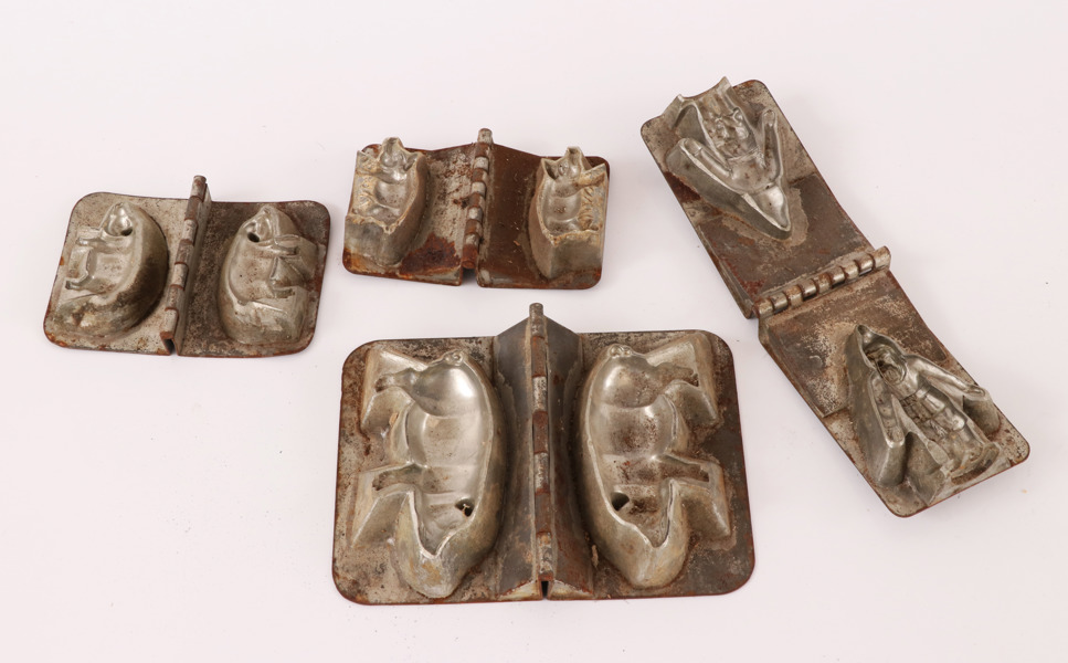 Marsipanformar 4st, 1900-talets första hälft