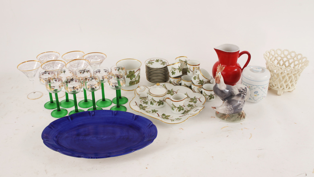 Parti glas och keramik