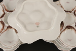 Ostrontallrikar 10st, Haviland, Limoges
