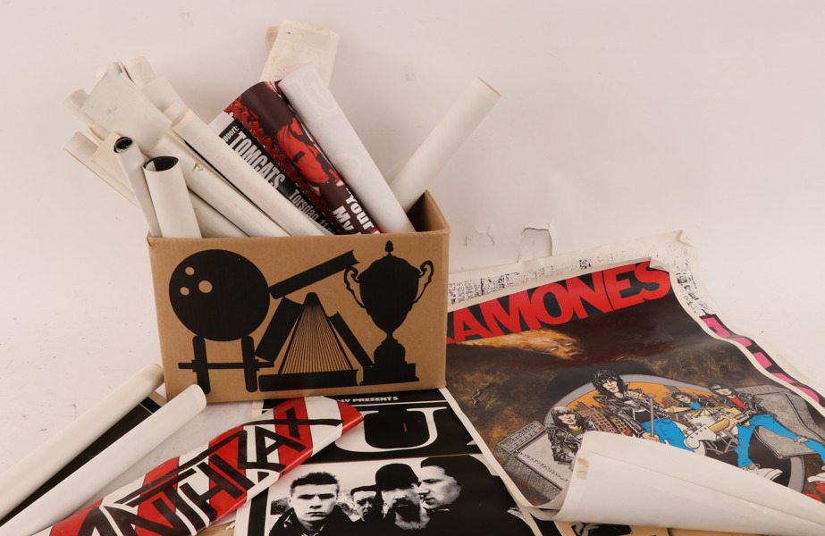 Parti konsertaffischer, 1900-talets andra hälft