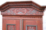 Skänkskåp, allmoge, daterat 1825