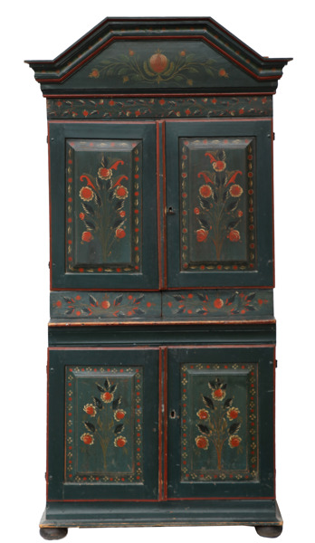 Skänkskåp, allmoge, 1800-talets första del