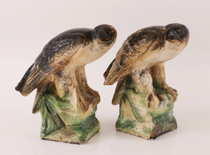 Skulpturer ett par, 1900-talets första hälft