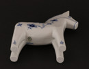 Dalahäst, "Musselmalet", Royal Copenhagen, Danmark