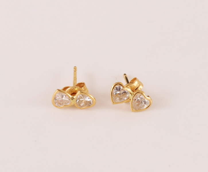 Örhängen ett par, 18k