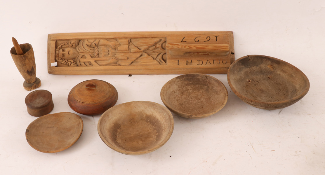 Allmogeföremål 8 delar