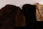 Pälsjackor 3st, bl.a. mink