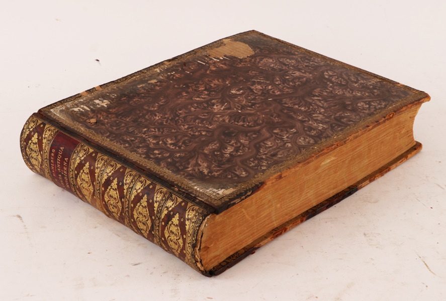 Bok, "Suecia Antiqua et hodierna", tryckt 1899