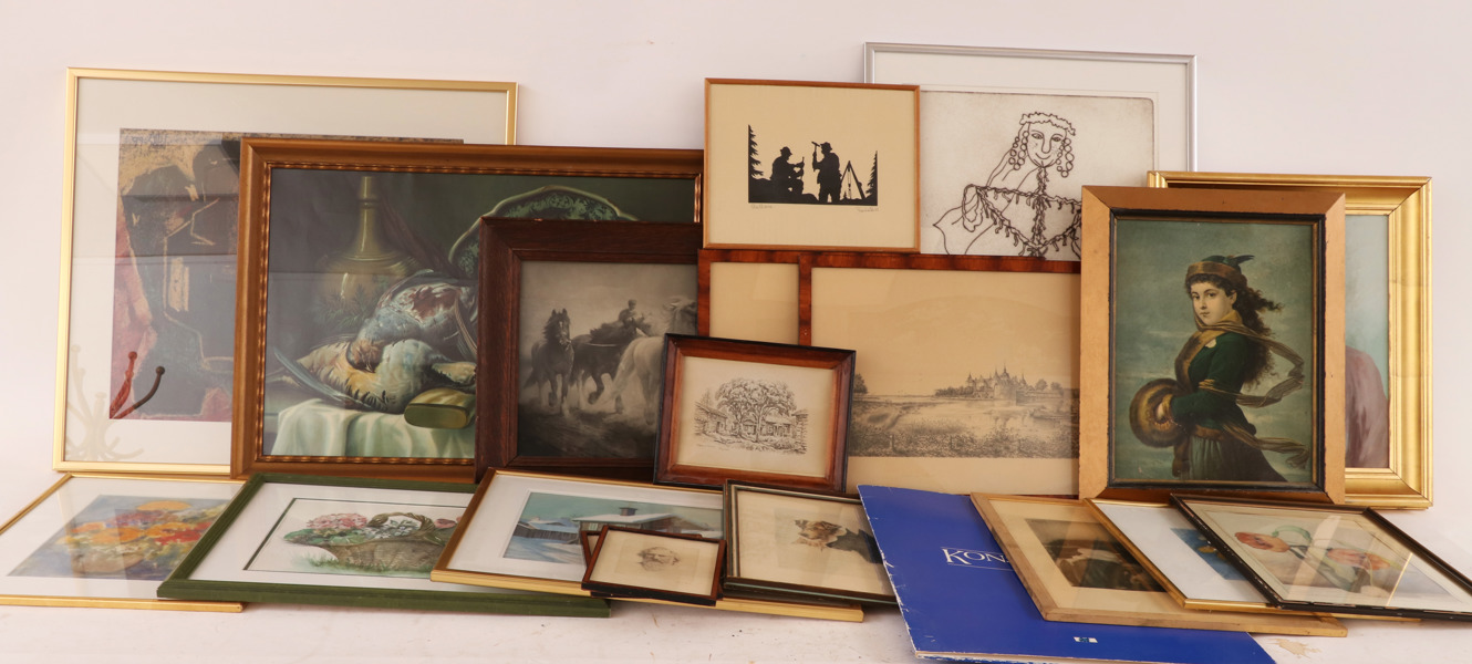 Parti konst och tavlor