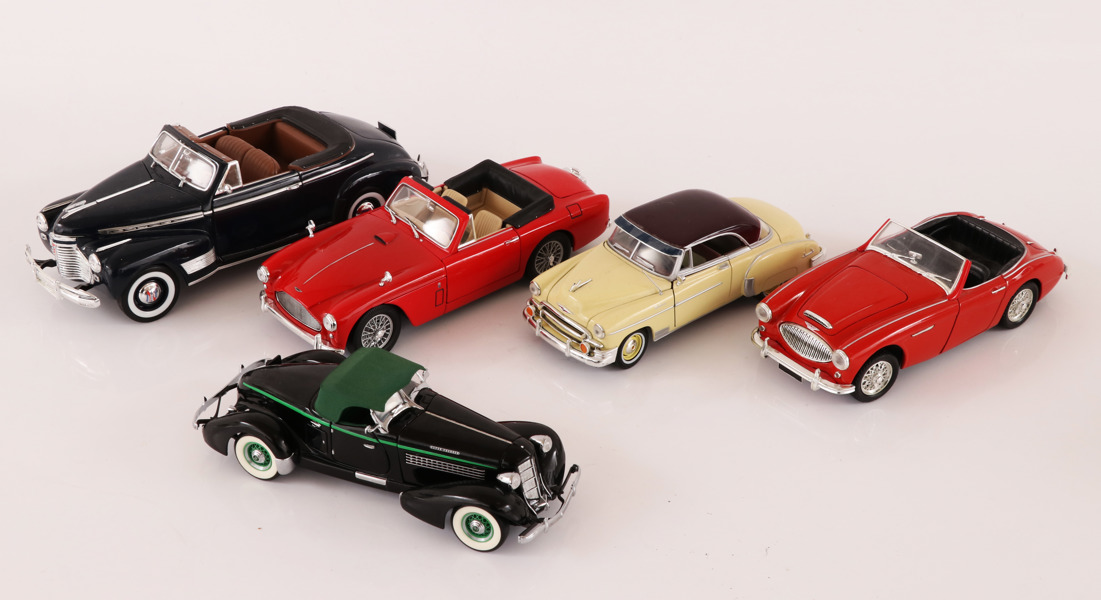 Modellbilar 5st, Road Signatures, Ertel, m.m.