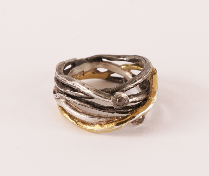Ring, "Small Nest", Bjørg Jewelry
