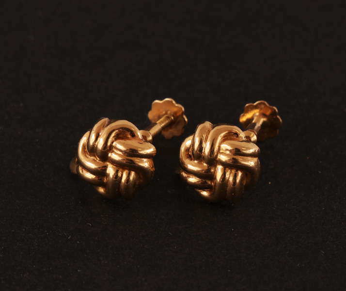 Örhängen ett par, 18k