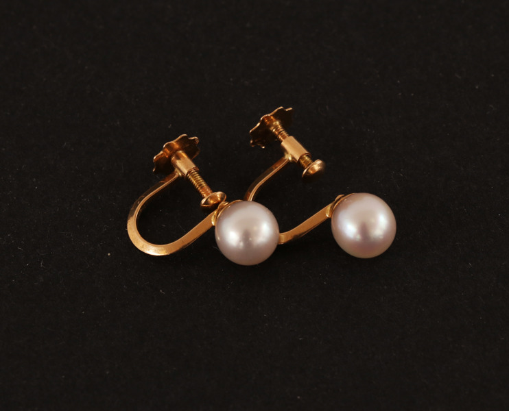 Örhängen ett par, 18k