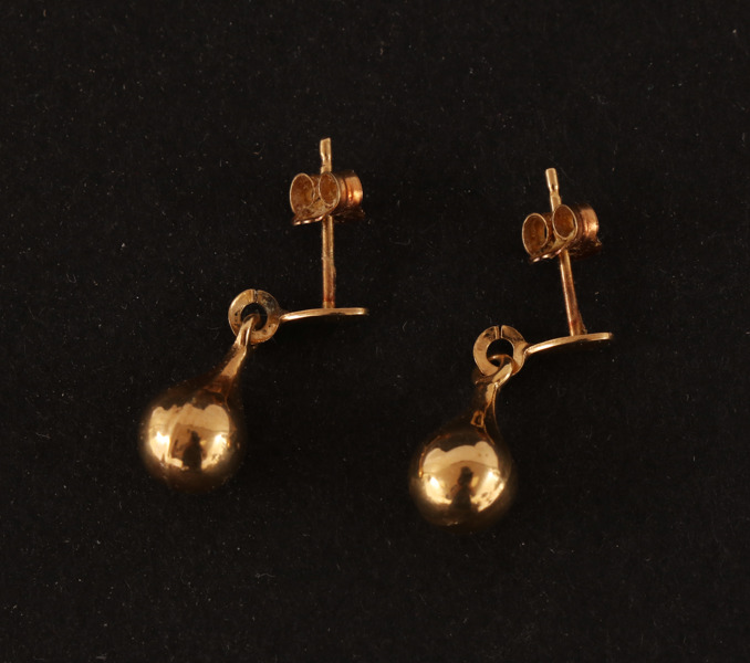 Örhängen ett par, 18k