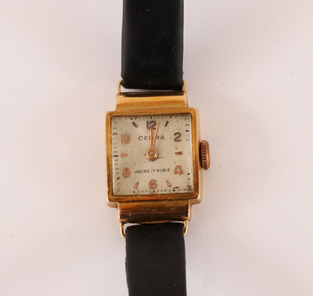 Damarmbandsur i 18k, Oebra