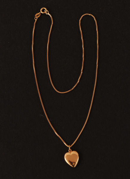 Halsband med hänge, 18k