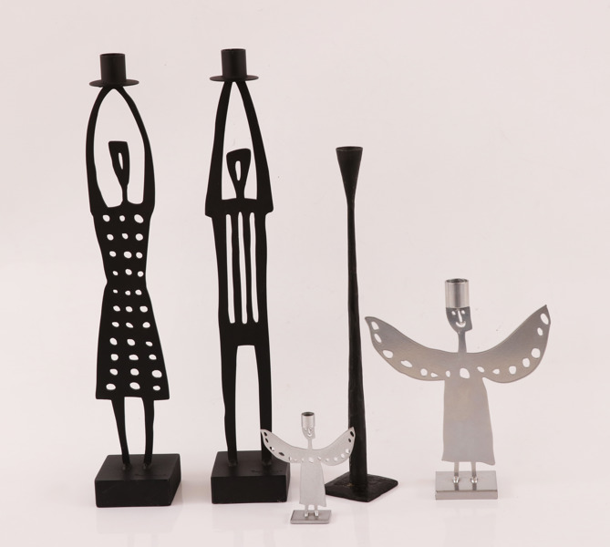 Ljusstakar 5st, Bengt & Lotta Lindberg