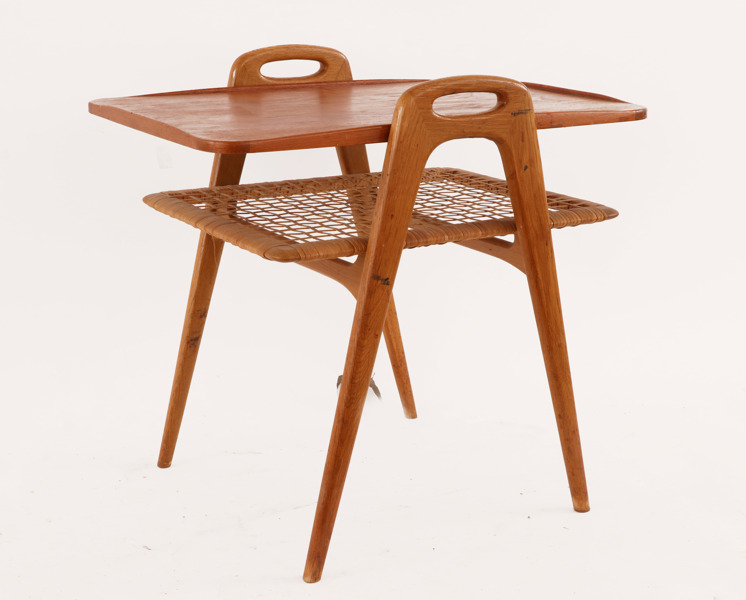 Sidobord med hylla, Danmark, 1950/60-tal