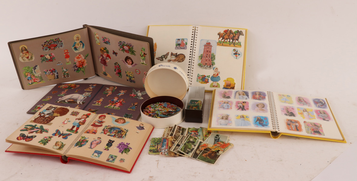 Parti äldre bokmärken, bl.a. 1900-talets första hälft