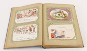 Album med ca.147st brevkort, 1900-talets början