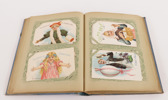 Album med ca.147st brevkort, 1900-talets början