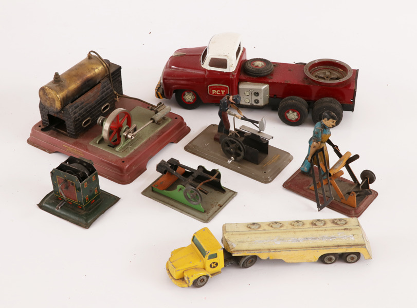 Äldre leksaker 7 delar