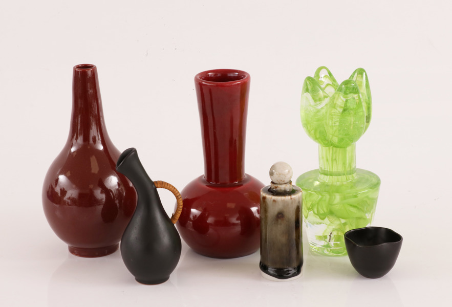 Glas och keramik 6 delar