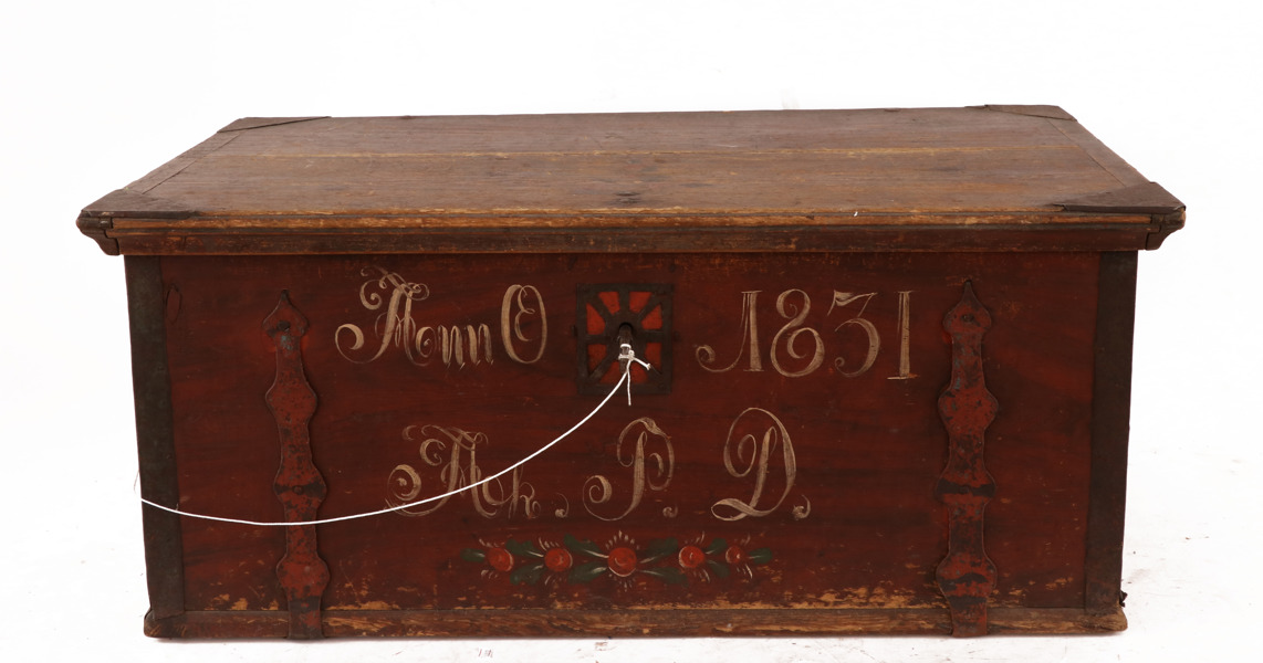 Kista, allmoge, daterad 1831