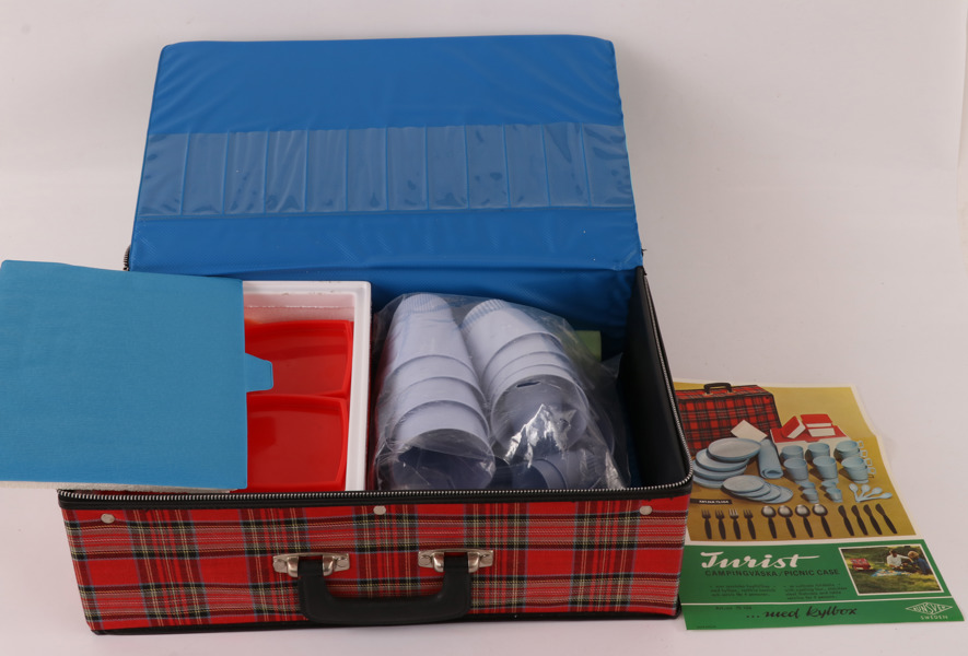 Campingväska med innehåll, "Turist", Runsven