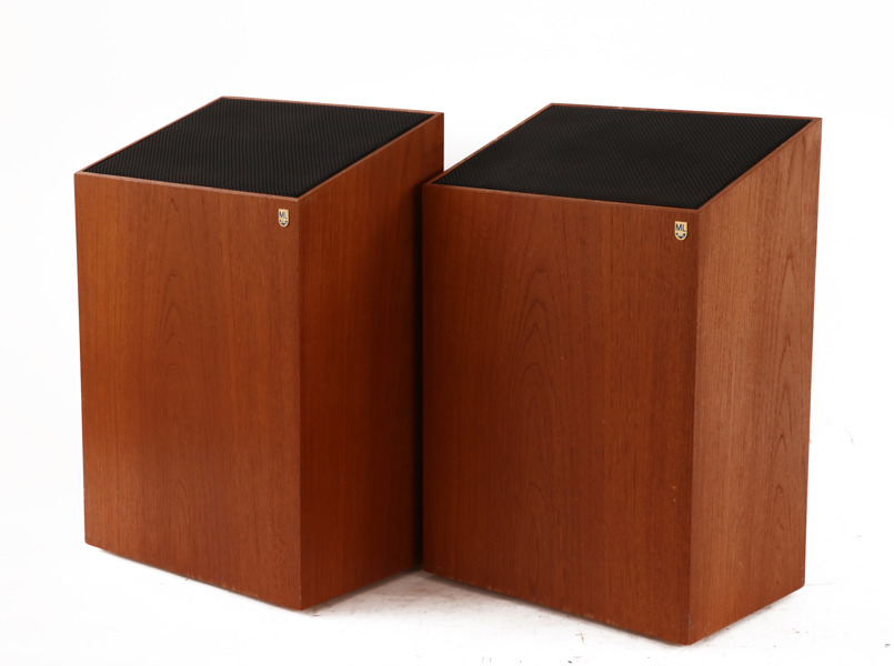 Högtalare ett par, "Brevlådan", Melbi & Lindström