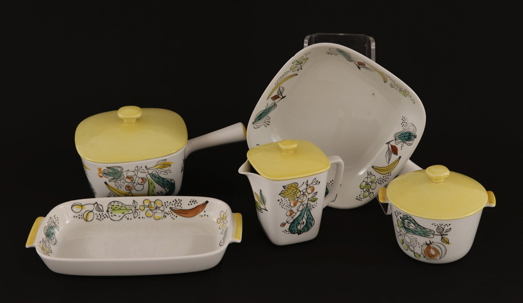 Servisdelar 5st, "Granada", Rörstrand