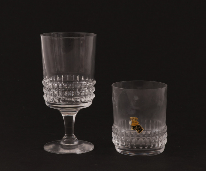 Glasservisdelar, "Corona", Bengt Edenfalk för Skruf