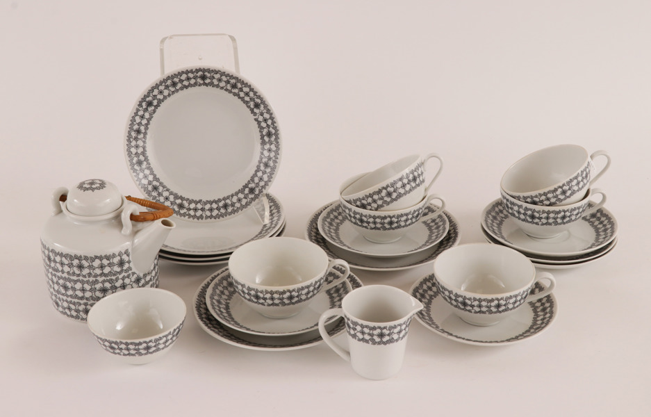 Teservisdelar, "Mimosa", Rörstrand