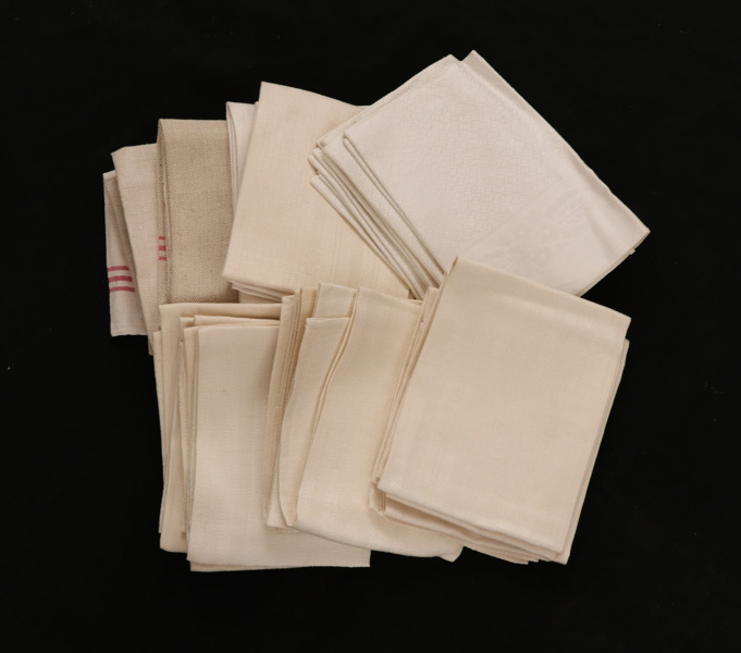 Parti handdukar i linne