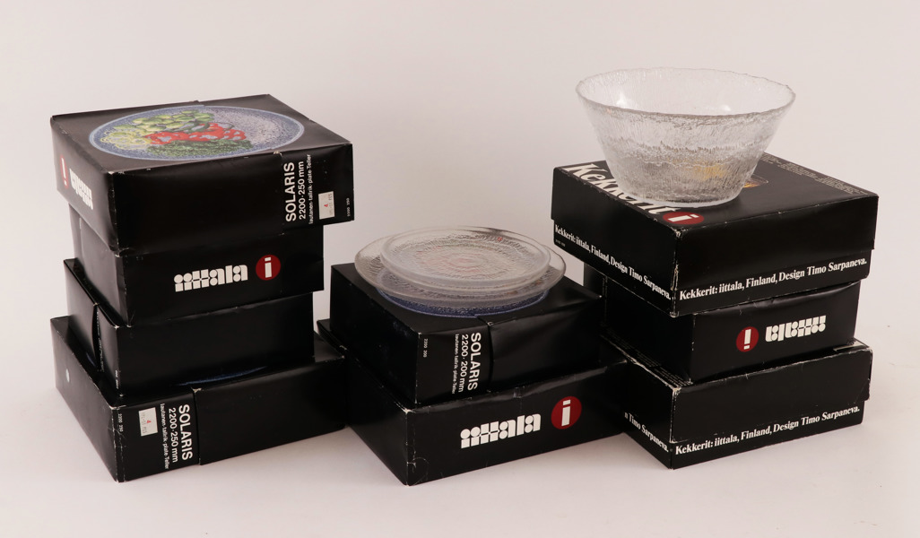 Servisdelar, "Kekkerit" samt "Solaris", Iittala