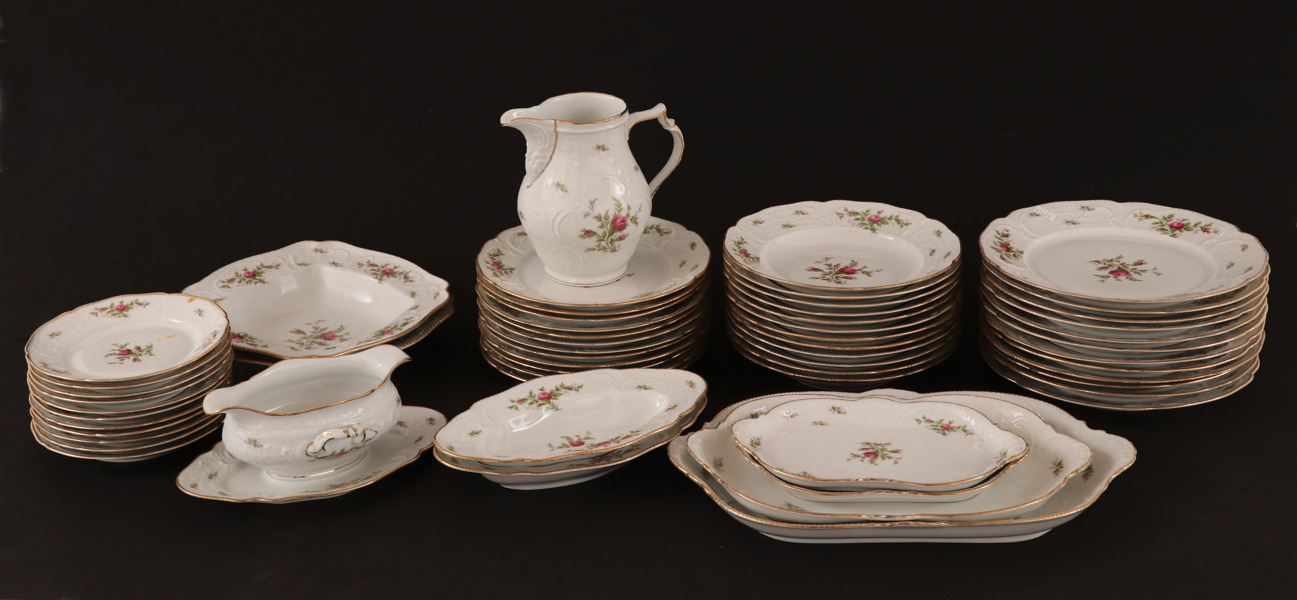 Matservis, "Sanssouci", Rosenthal, Tyskland