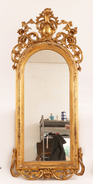 Spegel, nyrokoko, 1800-talets andra hälft