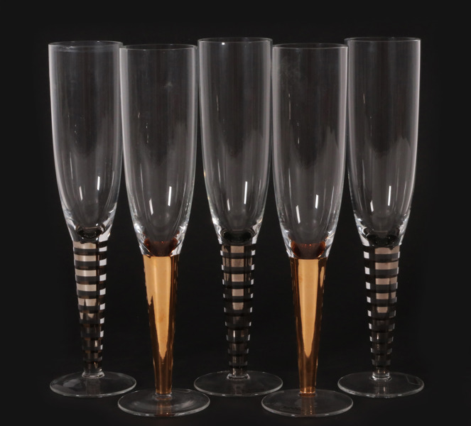 Champagneglas 5st, "Select", Boda Nova